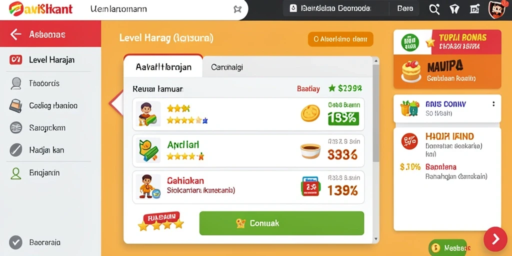 Tampilan antarmuka pengguna yang ramah dan intuitif.