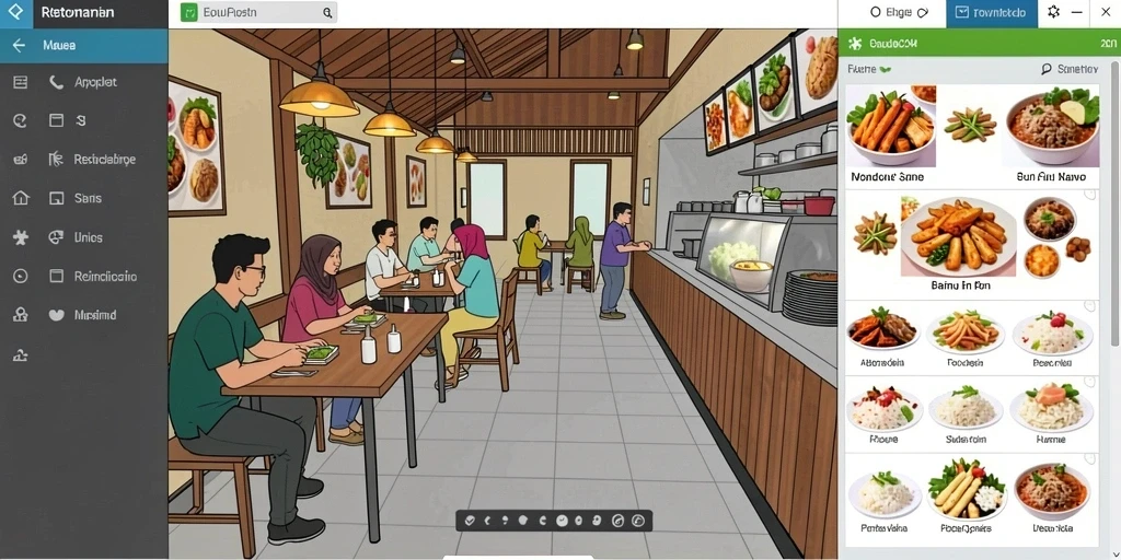 Tangkapan layar menunjukkan aksi mendebarkan dalam permainan.