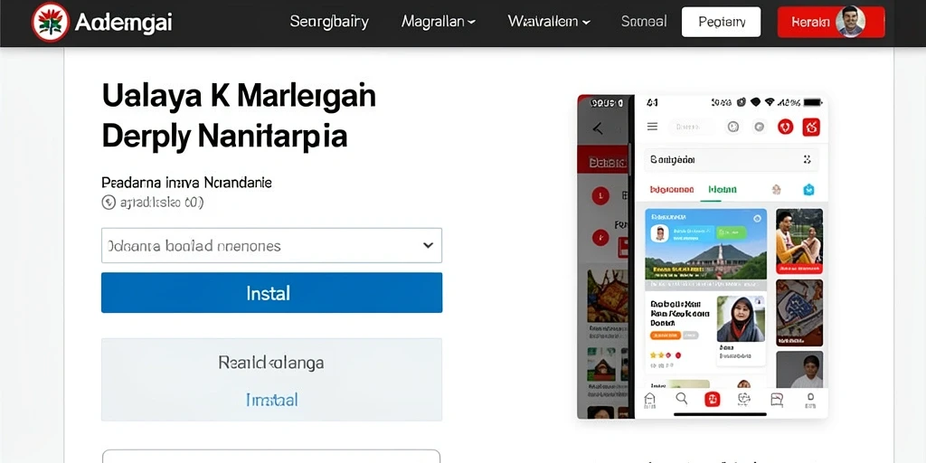 Tampilan antarmuka yang intuitif dan menarik.
