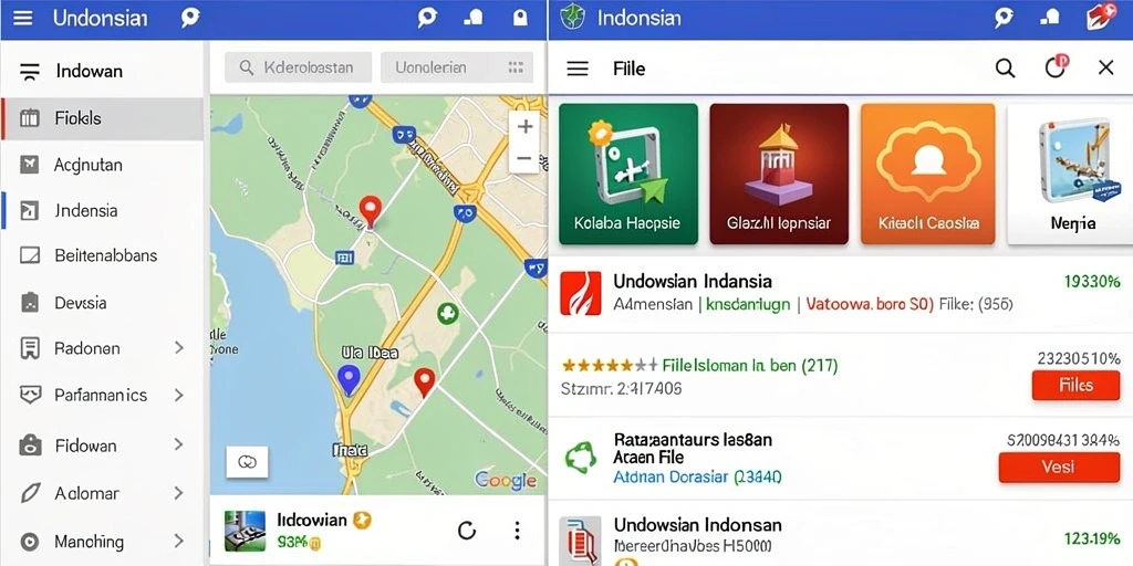Tangkapan layar pertama menunjukkan tampilan antarmuka permainan yang menarik.