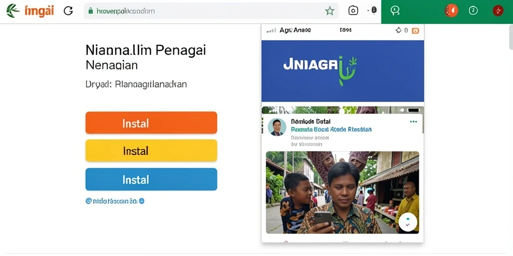 Screenshot menunjukkan karakter utama dalam aksi epik.