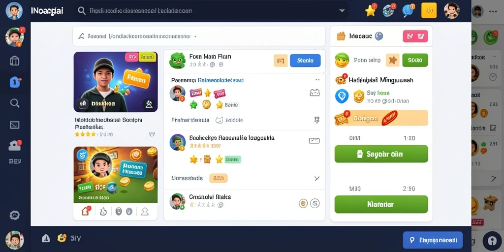 Tampilan antarmuka yang menarik dan user-friendly.