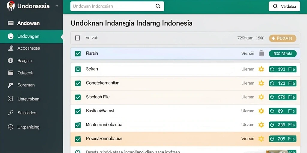 Tampilan antarmuka pengguna LUCKYRP yang menarik.