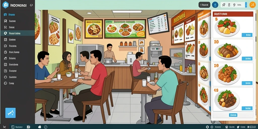 Tampilan antarmuka yang ramah pengguna.
