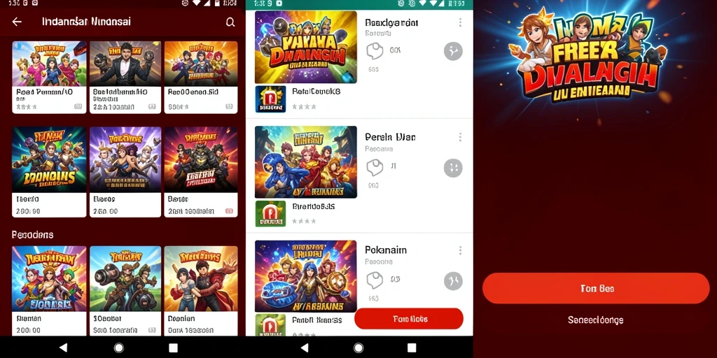 Tampilan awal permainan yang memukau.