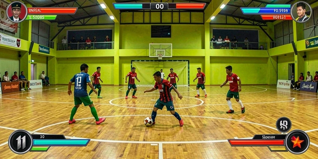 Tampilan menu utama yang menarik dan interaktif.