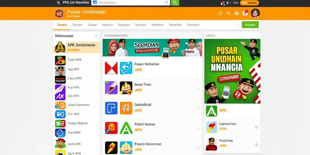 Tampilan antarmuka permainan yang menarik dan ramah pengguna.