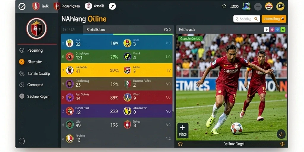 Tampilan mesin slot yang menarik dan berwarna-warni.