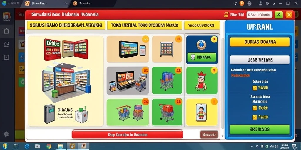 Tampilan antarmuka yang ramah pengguna.