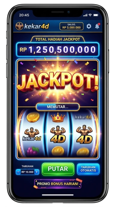 Cuplikan layar menu unduhan kekar4d untuk perangkat Android